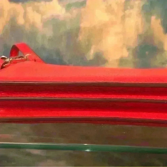 Kate Spade Leather Jackson in Stoplight Small Tab Crossbody Purse - Picture 10 of 17